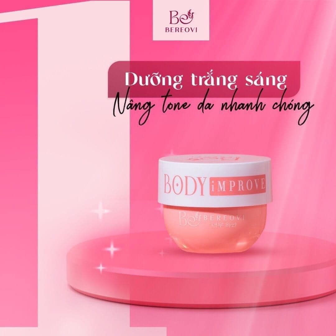 Da trắng không lo lắng - Body Improve 3 tác động siêu khủng