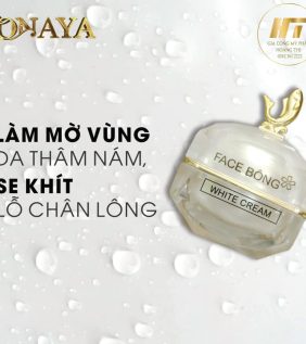Kem Face Bông ONAYA Dưỡng Trắng Da Ngăn Ngừa Nám