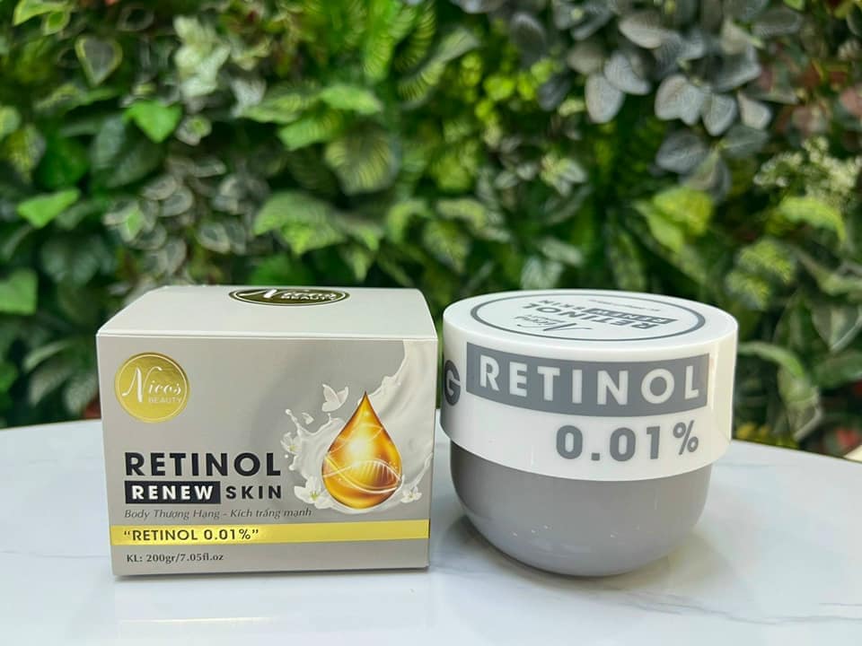 Cùng Kem Body Retinol Nicos Beauty Chăm Sóc Làn Da Của Bạn