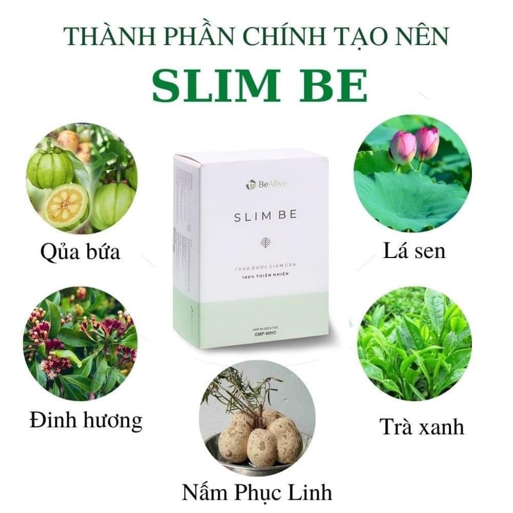 Giảm Cân Slim Be BeAlive Phiên Bản Hộp 30v