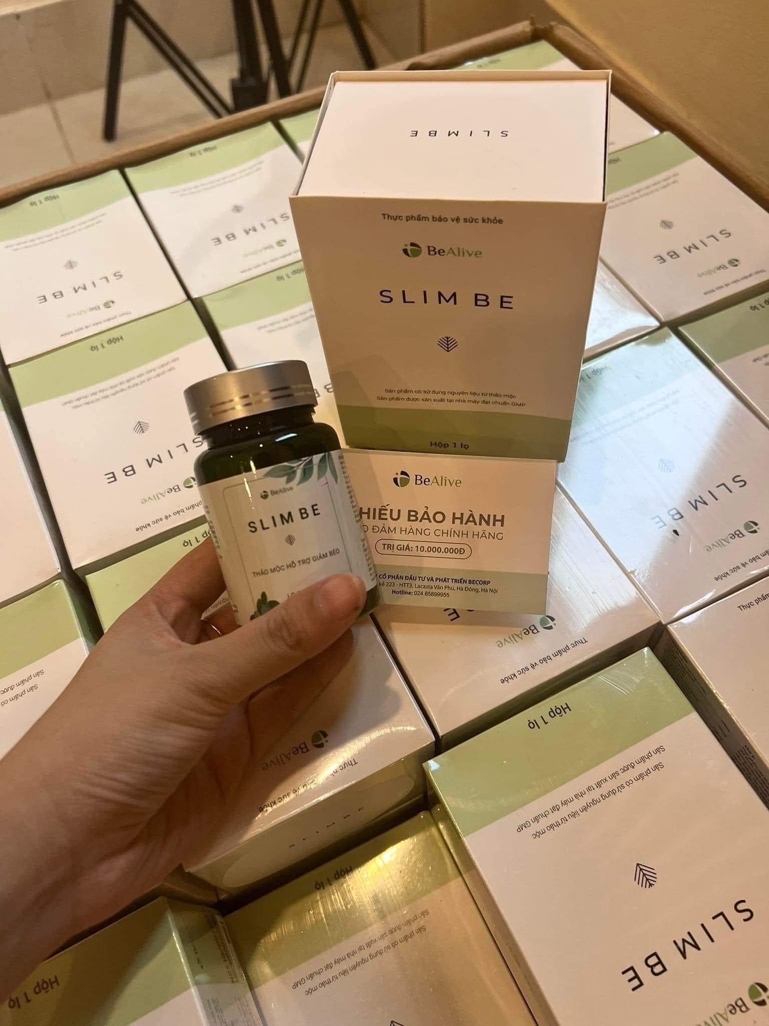 Giảm Cân Slim Be BeAlive Phiên Bản Hộp 30v