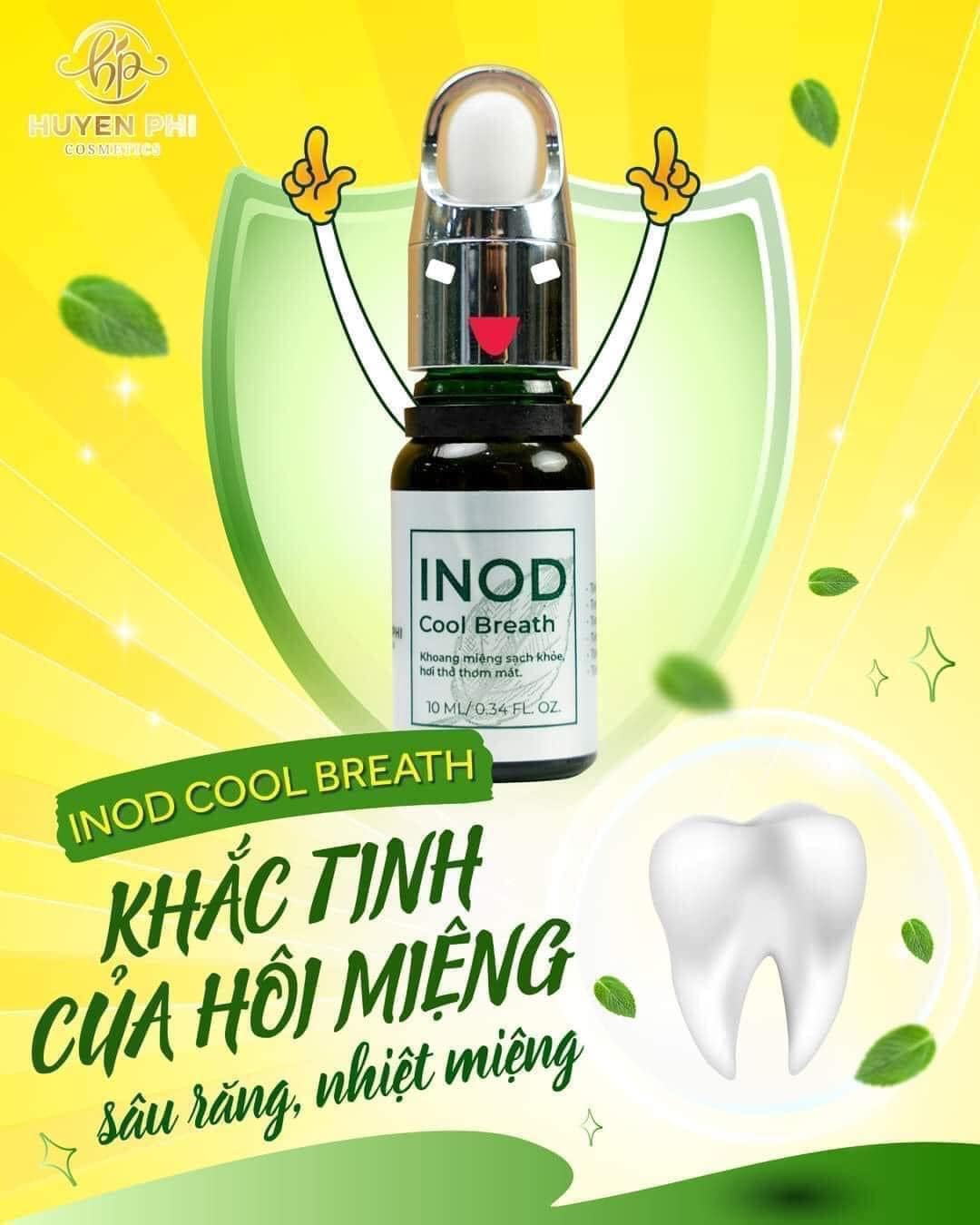 Serum Inod Cool Breath Giúp Thơm Miệng Huyền Phi