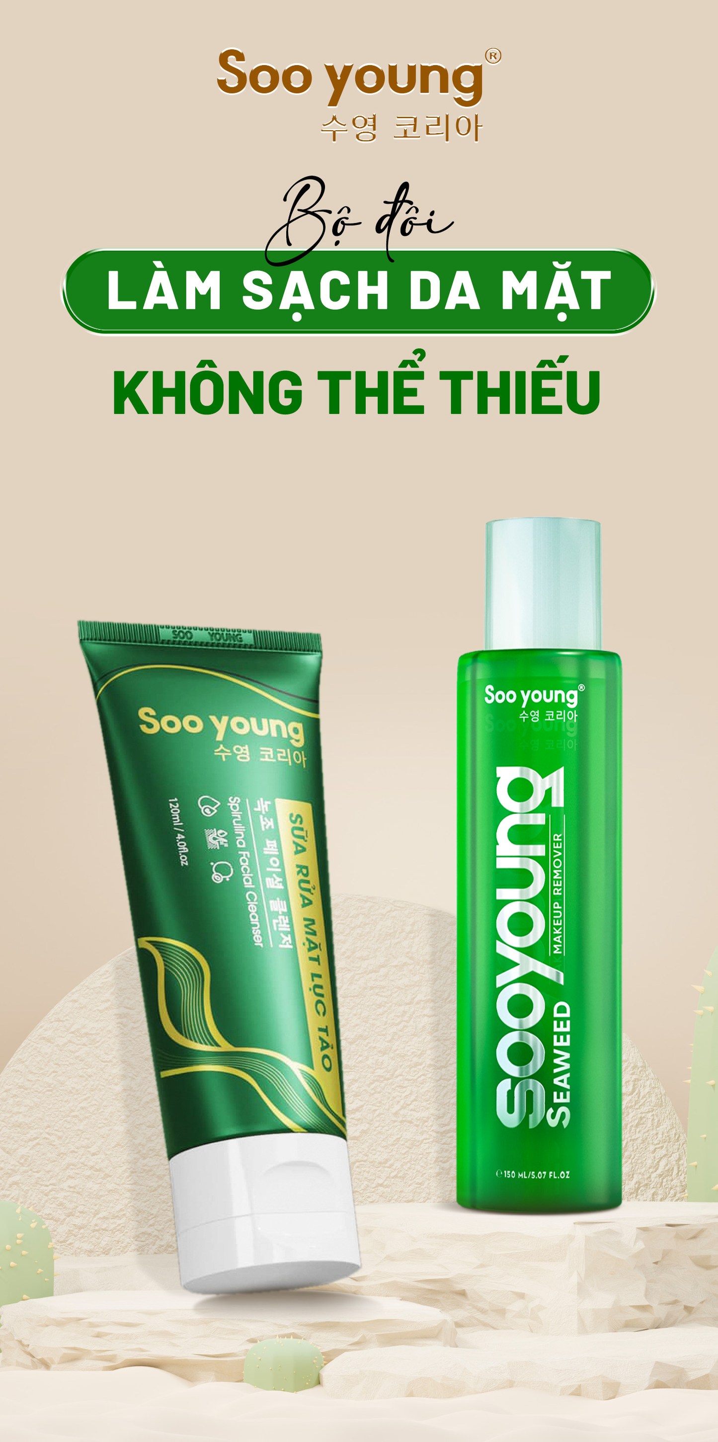 Bộ đôi Skincare Soo Young không thể thiếu của chị em