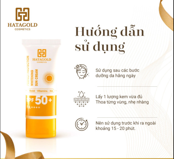 Ra mắt dòng kem chống nắng Hatagold thế hệ mới