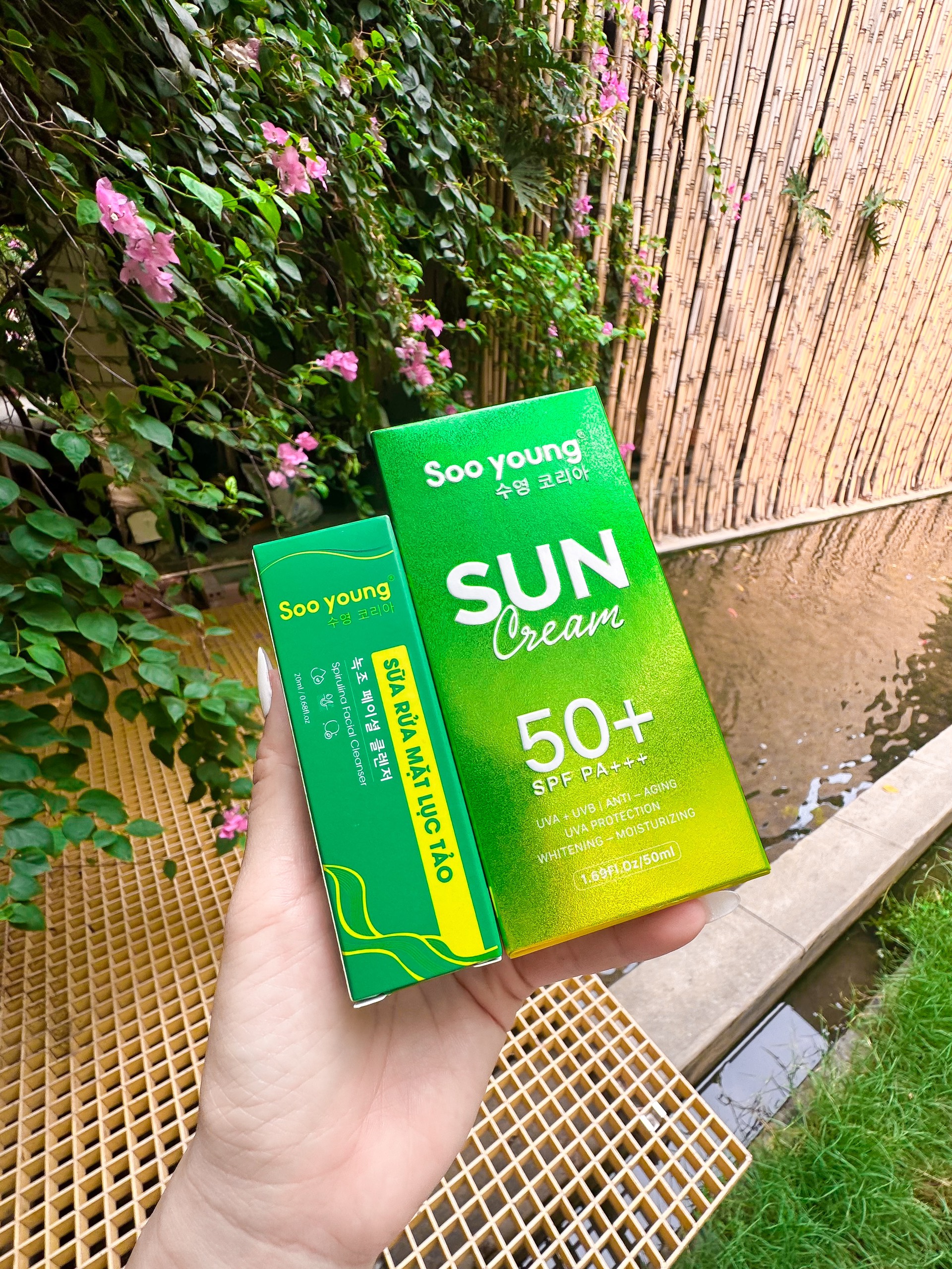 Da trắng không lo bắt nắng với Sunscreen SPF50/PA