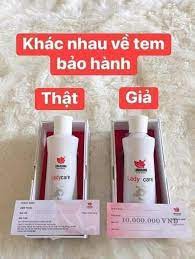 Cách phân biệt độ thật giả của dung dịch vệ sinh phụ nữ Lady Care