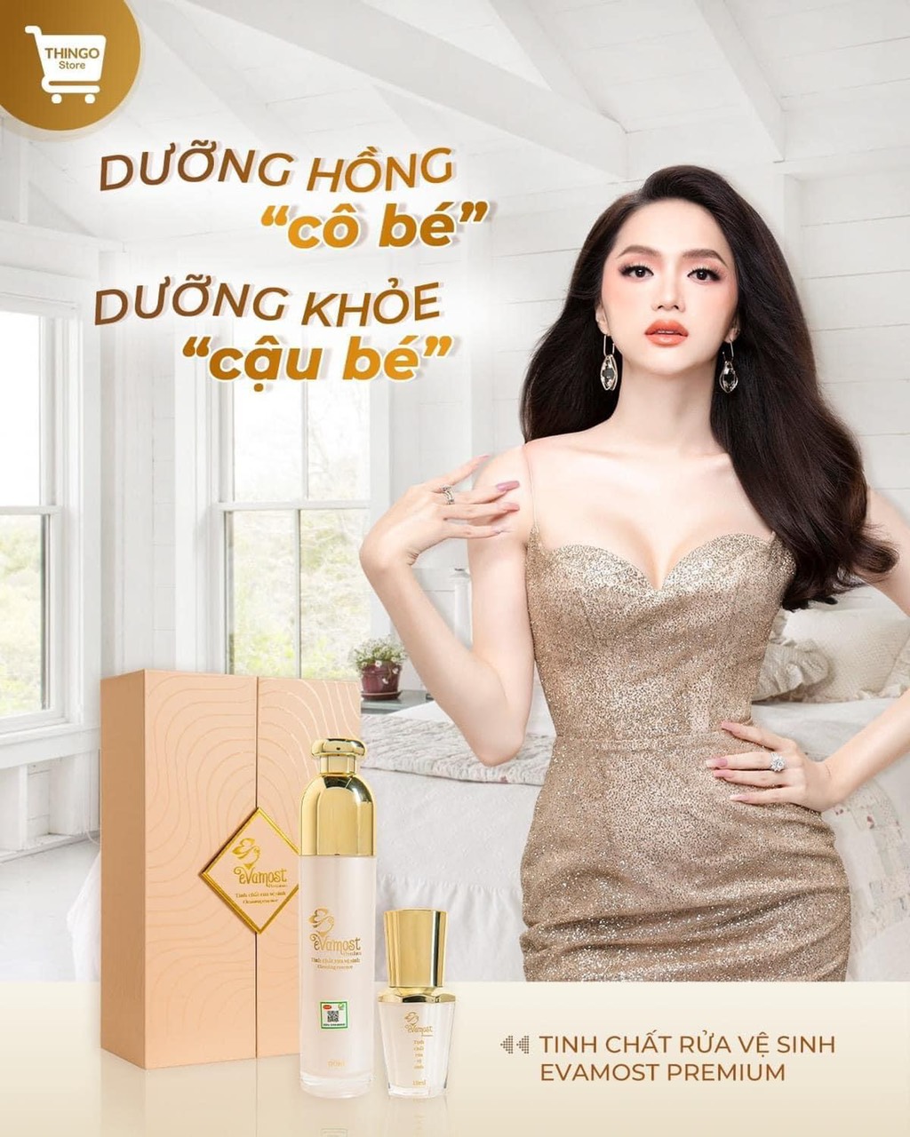 Siêu phẩm 2023 ra mắt tinh chất Evamost Premium tinh chất lửa tình