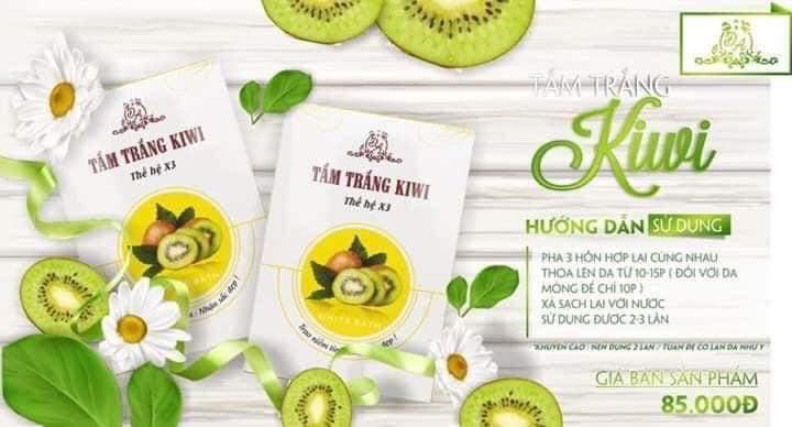 Tắm trắng kiwi Collagen x3 - Hãy thử ngay để da trắng sáng hơn...