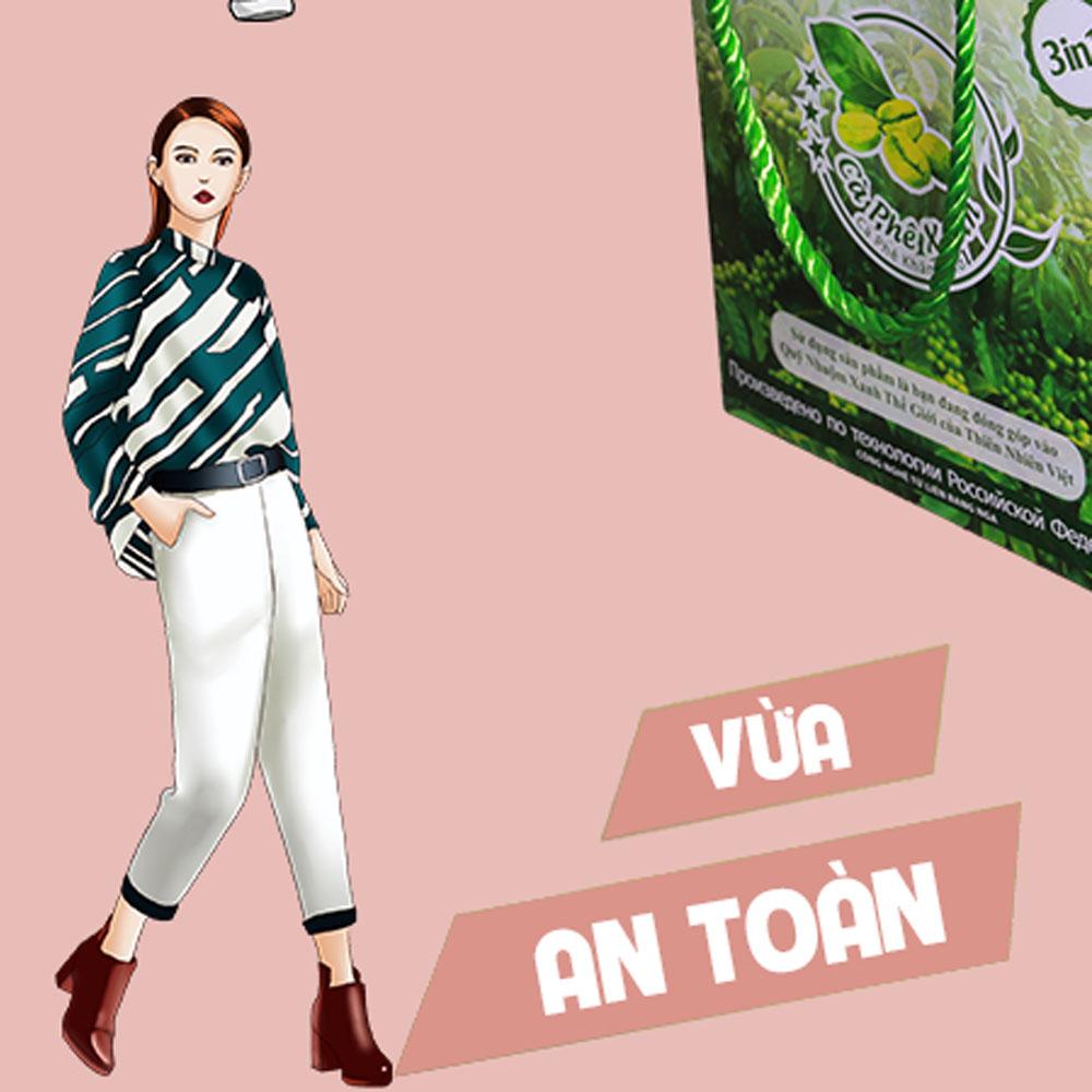Giữ mãi thanh xuân với vóc dáng thon gọn cùng cà phê Xanh