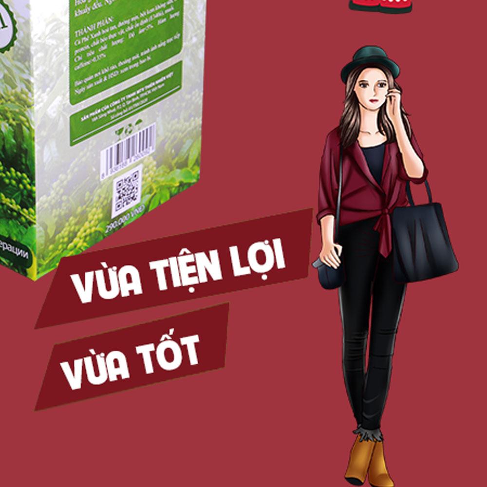 Giữ mãi thanh xuân với vóc dáng thon gọn cùng cà phê Xanh