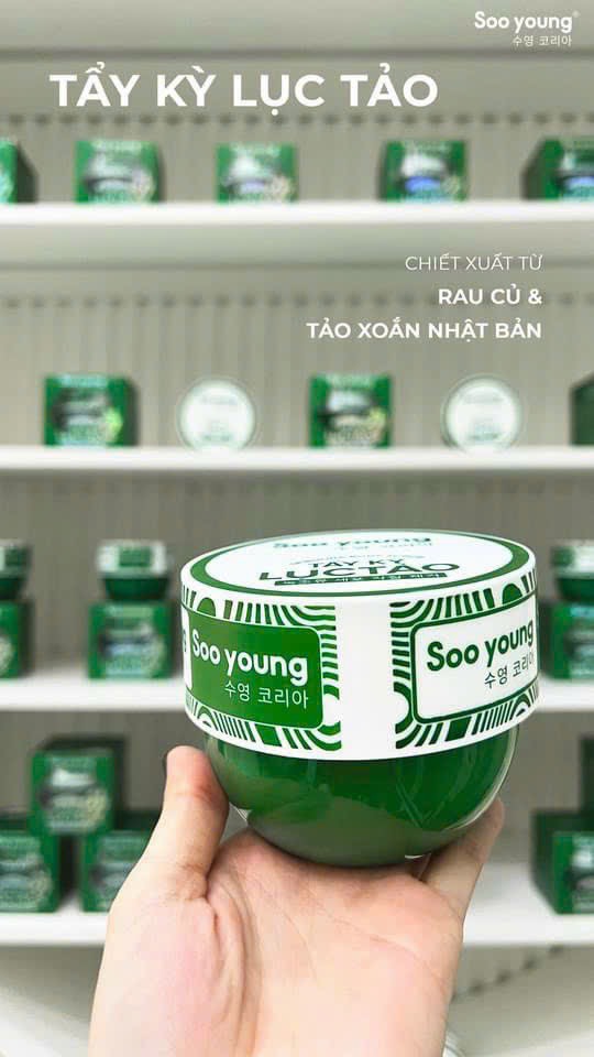 Tẩy kỳ Lục Tảo chiết xuất từ rau củ và tảo xoắn Nhật Bản
