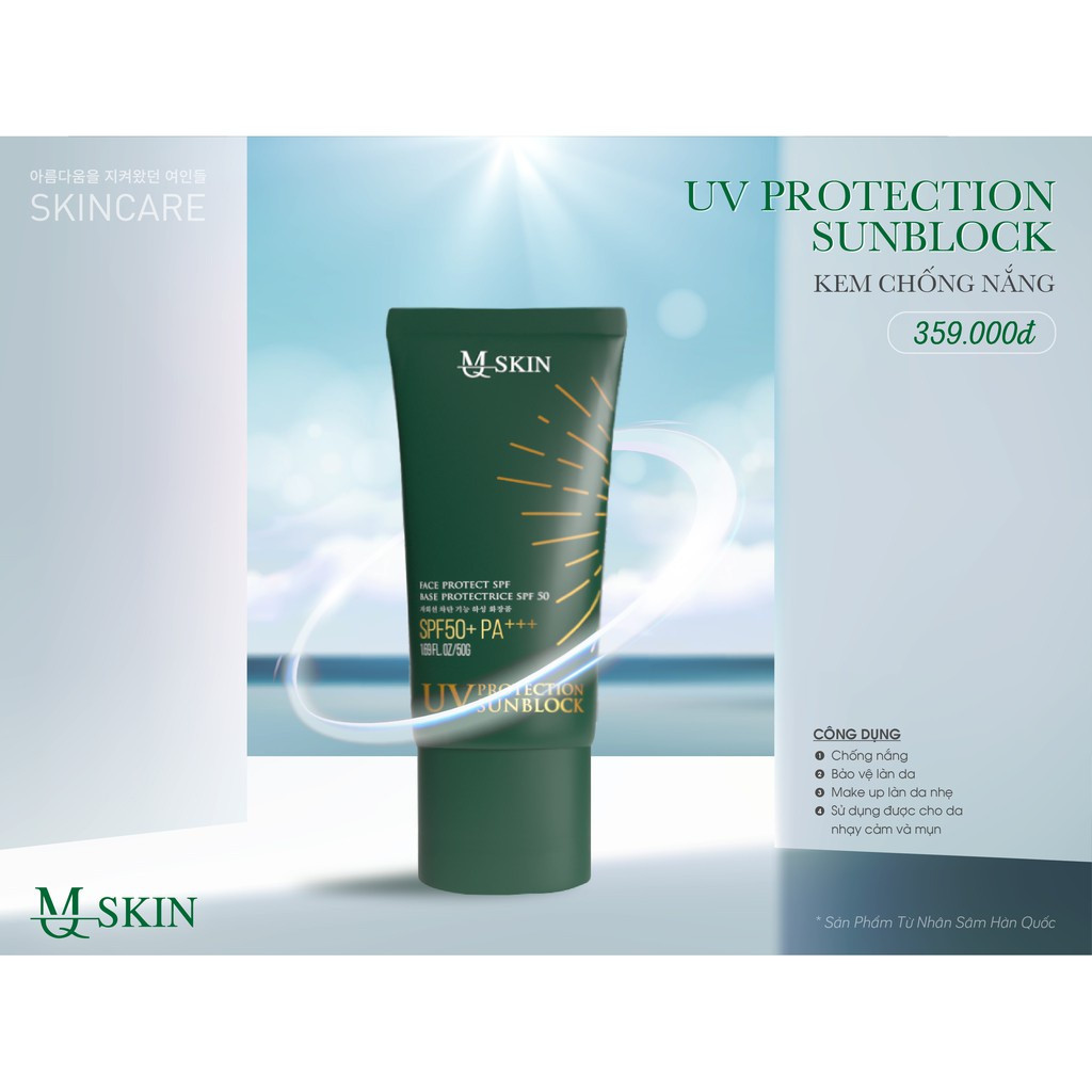 Kem Chống Nắng MQ Skin