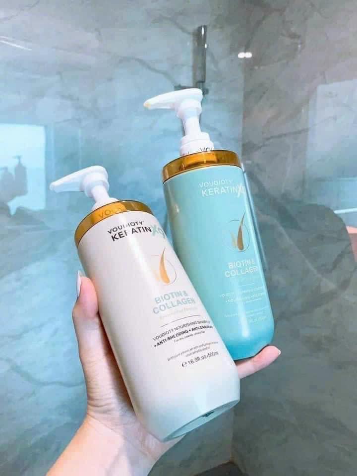 Voudioty Keratin Biotin & Colllagen  Voudioty Keratin Biotin & Colllagen x9