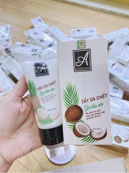 Tẩy Da Chết Sợi Dừa Non A Cosmetics Mỹ Phẩm Phương Anh