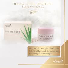 KEM TRỊ MỤN TRẮNG DA HANA ACNE & WHITE