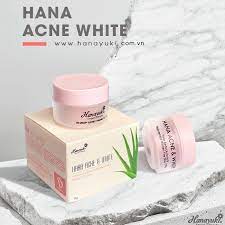 KEM TRỊ MỤN TRẮNG DA HANA ACNE & WHITE