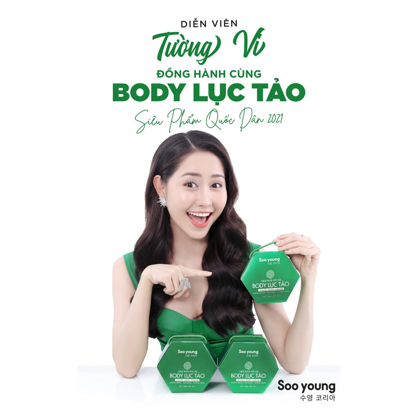 Kem Body Lục Tảo Soo Young