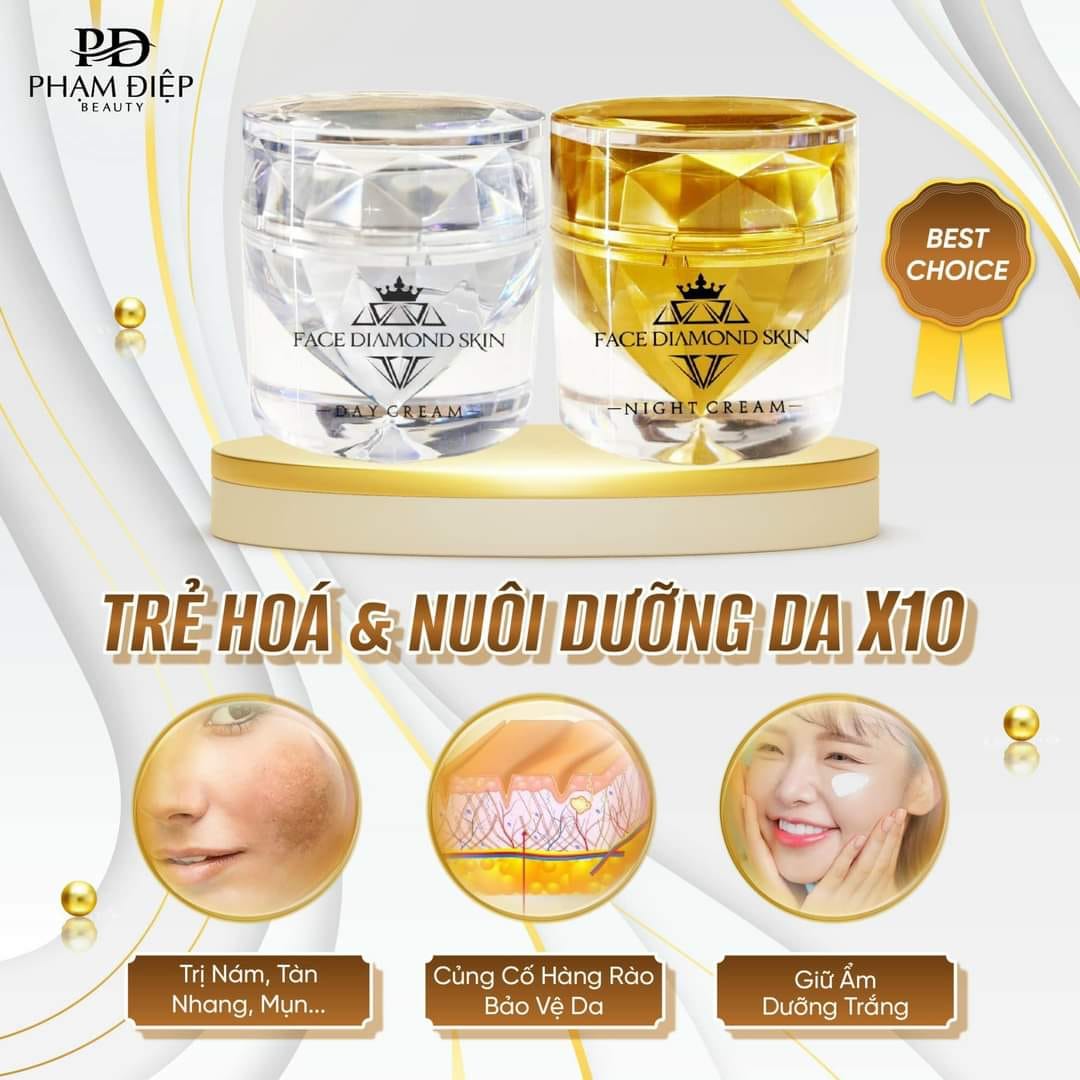Hãy đến với sản phẩm Phạm Điệp Beauty Face Diamond Skin