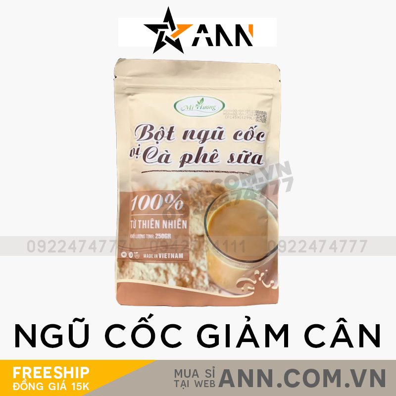 Bột ngũ cốc Mị Hương đốt cháy chất béo tiêu hao mô mỡ