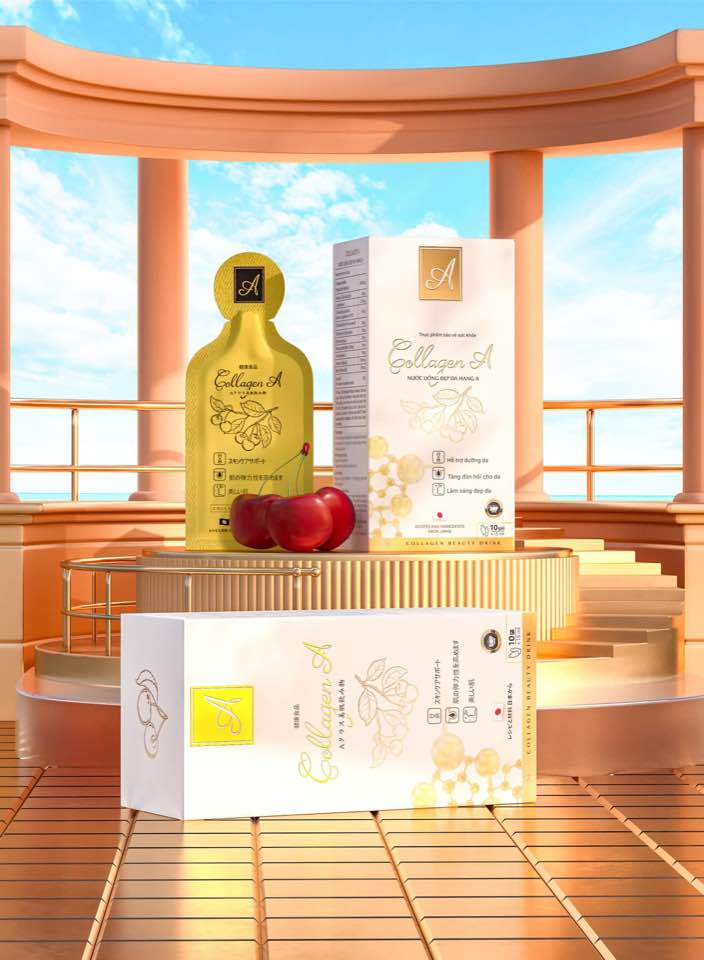 Collagen A - Nước uống đẹp da Collagen A Phương Anh