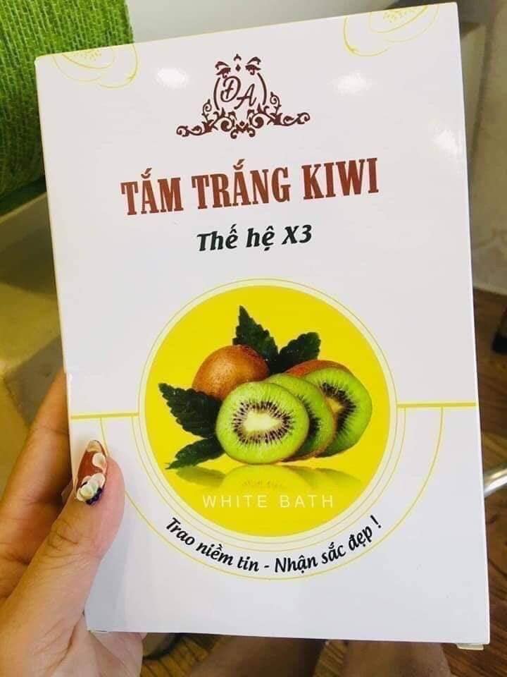 Tắm trắng kiwi thế hệ x3 - giúp da trắng gấp 3 lần