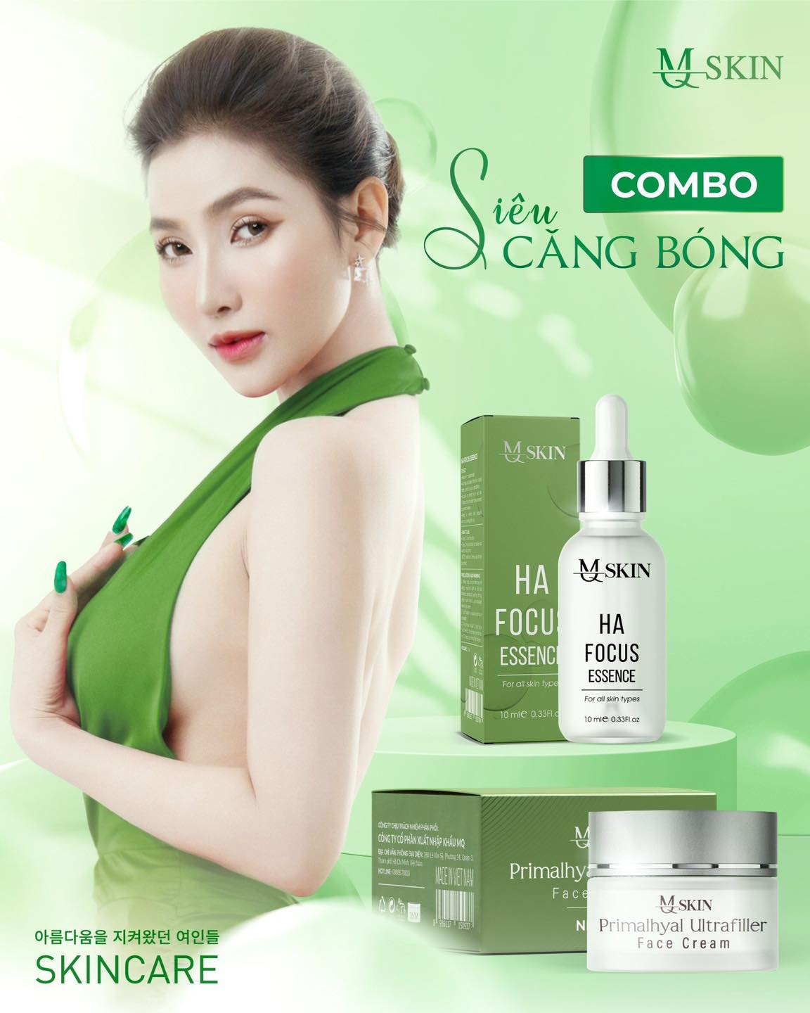 Kem HA Filler  Dưỡng trắng chuyên sâu  Xoá nhăn da  ngăn ngừa lão hoá