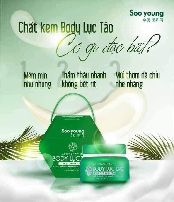 Kem Body Lục Tảo Soo Young