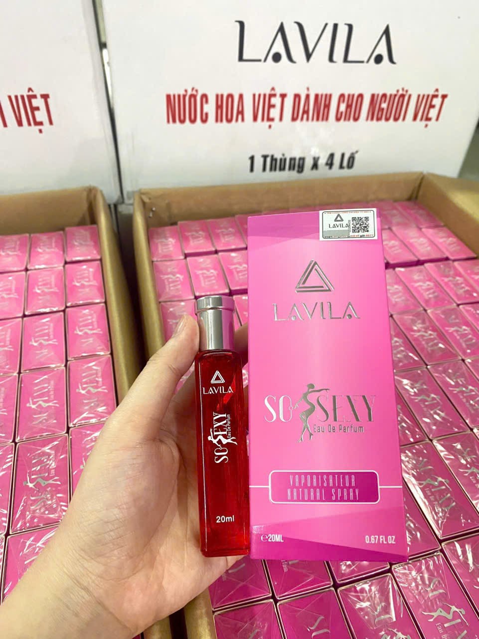 Nước hoa lavila thơm 8-12 tiếng, hàng việt nam chất lượng cao