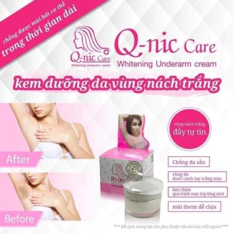 Kem Giảm Thâm Nách Q Nic Care Thái Lan Whitening Underarm Cream