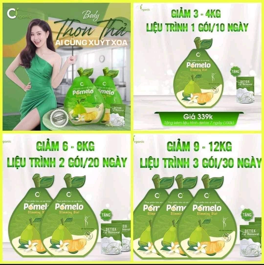 Kẹo Bưởi Giảm Cân Pomelo Ciorganic Slimming Diet