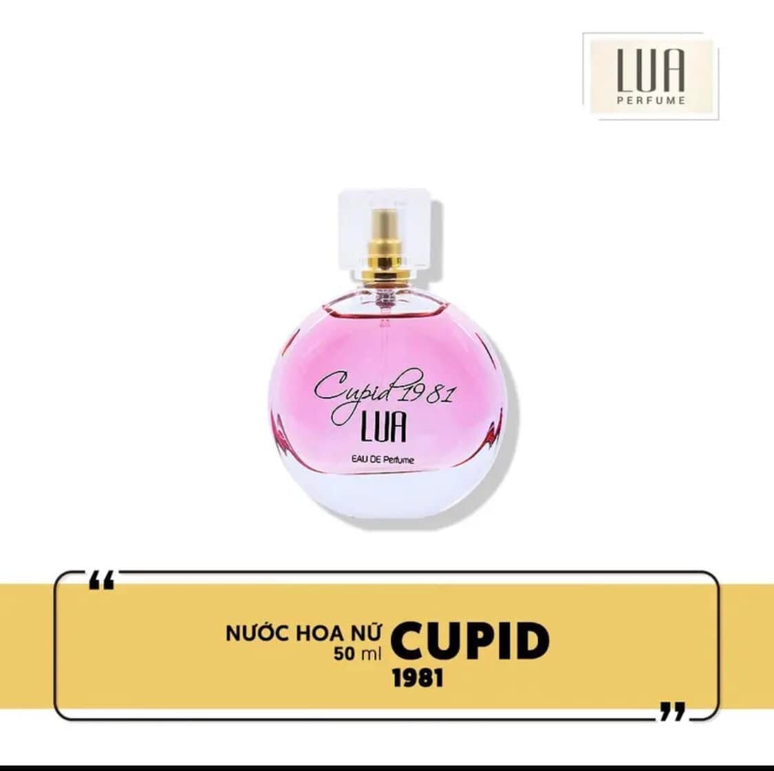 Nước Hoa Nữ Xạ Hương Nhiệt Đới Cupid 1986 50ml Lua Perfume