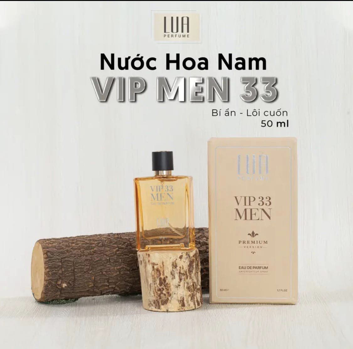 Nước Hoa Nam VIP 33 Men 50ml Lấy cảm hứng từ huyền thoại của những chàng cao bồi