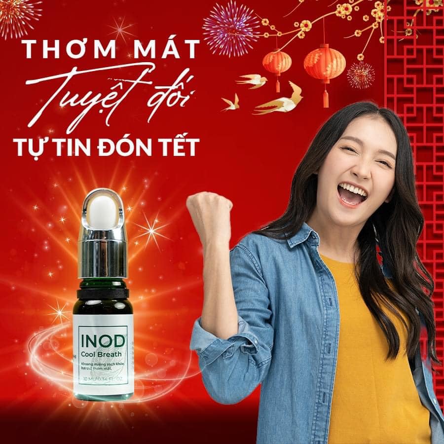 Thơm mát tuyệt đối tự tin đón tết với Serum Inod Cool Breath