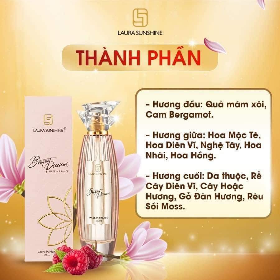 Nước Hoa Nữ Laura Sunshine Bouquet Precieux 100ml