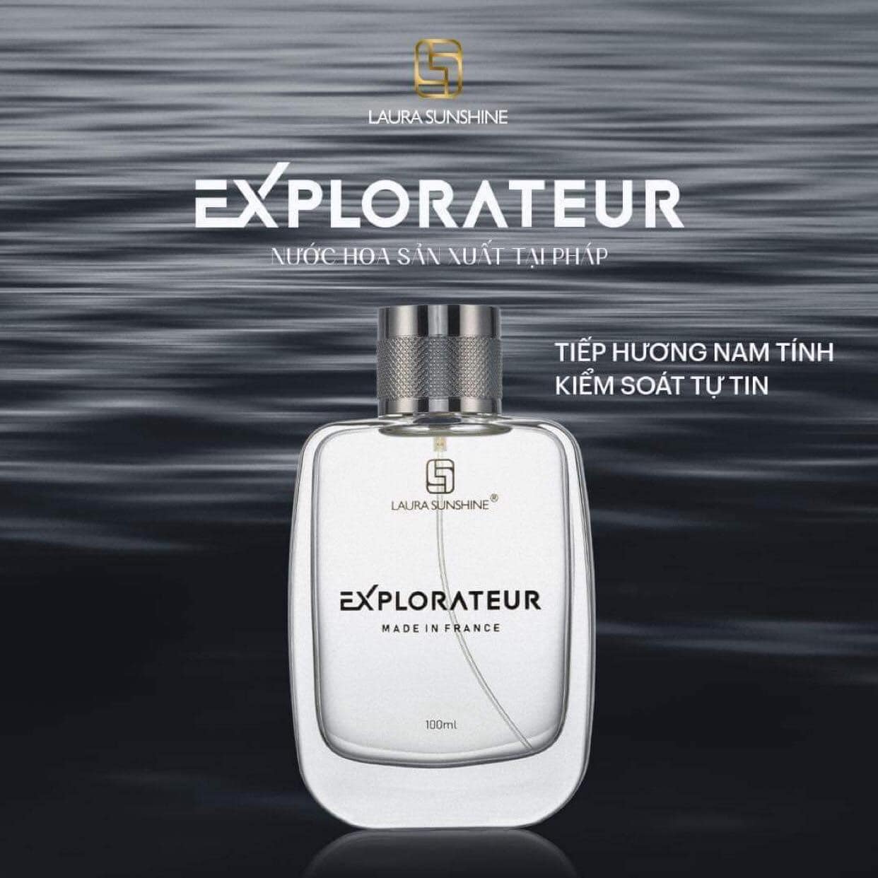 Nước Hoa Nam Laura Sunshine Explorateur 100ml dòng nước hoa nam vương đẳng cấp