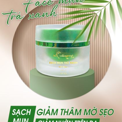 Kem Face Giảm Mụn Tinh Chất Trà Xanh N Collagen