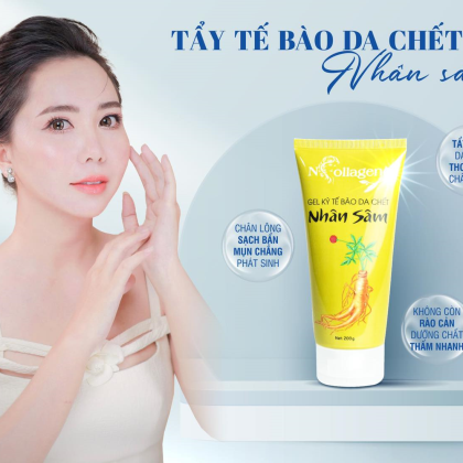 Tẩy Tế Bào Chết Nhân Sâm N Collagen Sử Dụng Cho Mặt Và Body