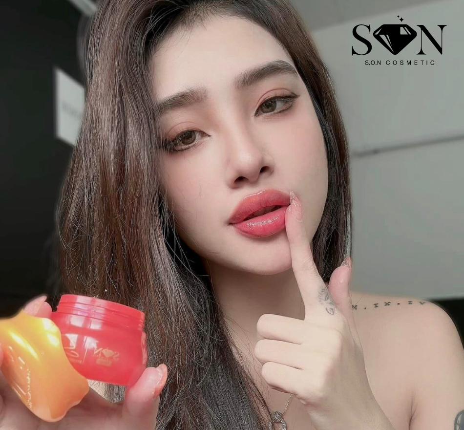 Combo Son Dưỡng Sáp Ong Kích Hồng Môi Lipstick Son Cosmetic