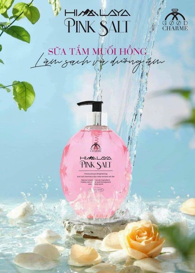 Sữa Tắm Muối Hồng Himalaya Pink Salt