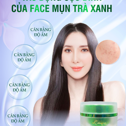 Kem Face Giảm Mụn Tinh Chất Trà Xanh N Collagen