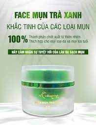 Kem Face Giảm Mụn Tinh Chất Trà Xanh N Collagen