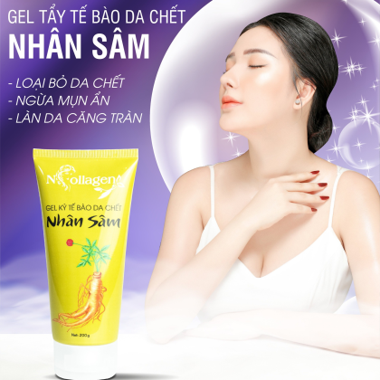 Tẩy Tế Bào Chết Nhân Sâm N Collagen Sử Dụng Cho Mặt Và Body