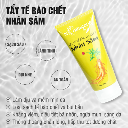 Tẩy Tế Bào Chết Nhân Sâm N Collagen Sử Dụng Cho Mặt Và Body