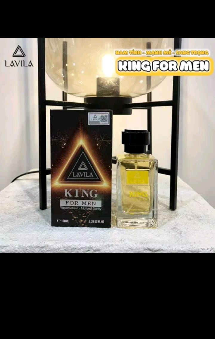 Nước hoa Lavla King phong cách nam tính, mạnh mẽ, cá tính