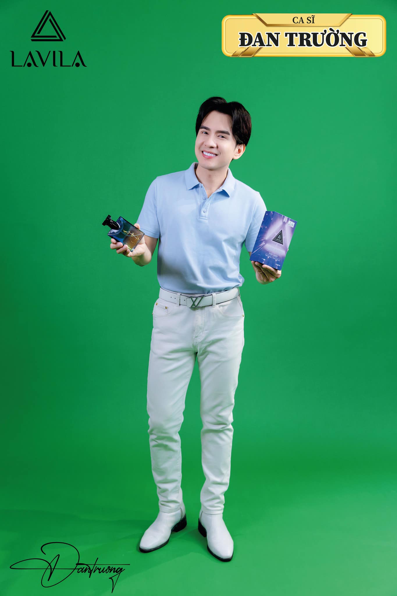 Nước Hoa Nam Lavila Cool Water 100ml tươi mát và cuốn hút