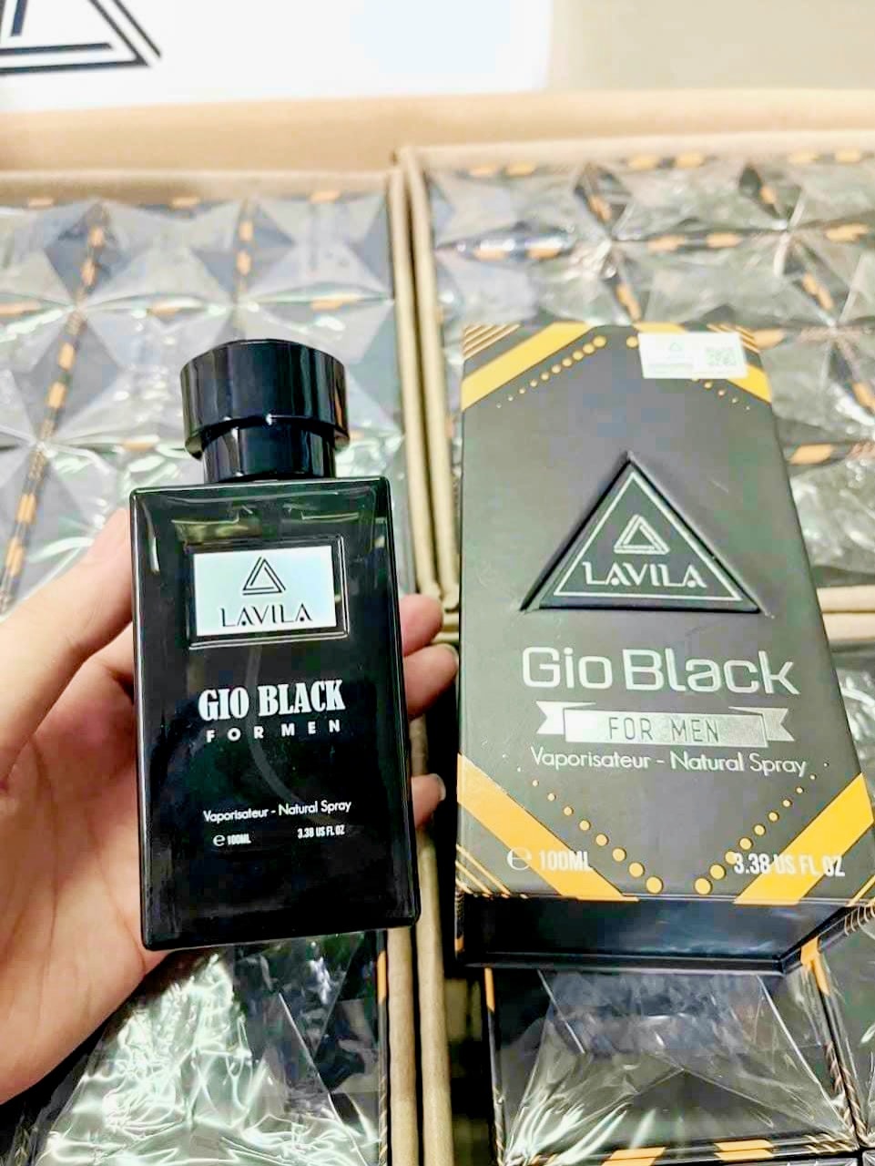 Nước Hoa Nam Lavila Gio Black 100ml