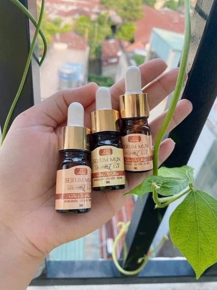 Serum Giảm Mụn Collagen X3 Mỹ Phẩm Đông Anh