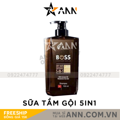 Ưu điểm vượt trôi của sửa tắm Charm Boss 5IN 1 xanh nâu