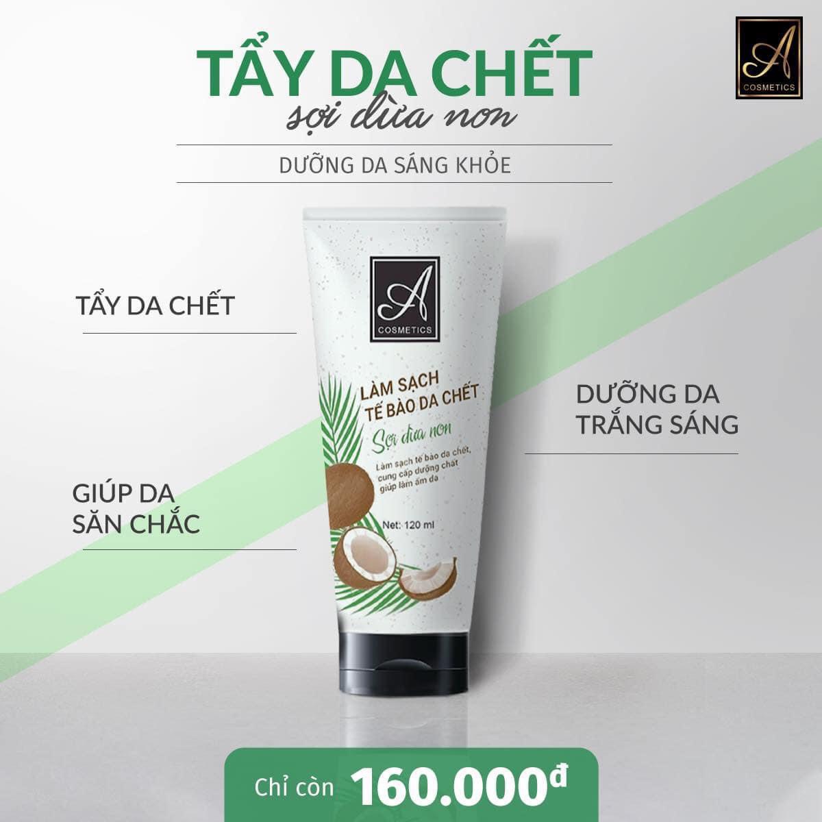 Khám Phá Bí Mật Làn Da Mịn Màng với Tẩy Da Chết Face Sợi Dừa Non