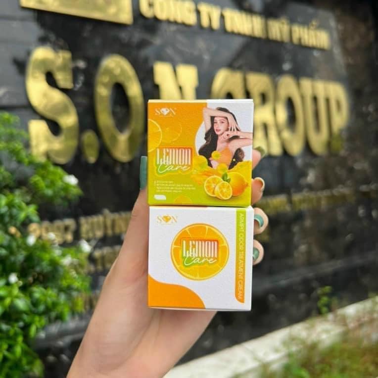 Combo 2 Hộp Kem Thâm Nách Lemon Care Son Cosmetic